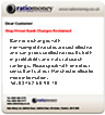 HTML newsletter